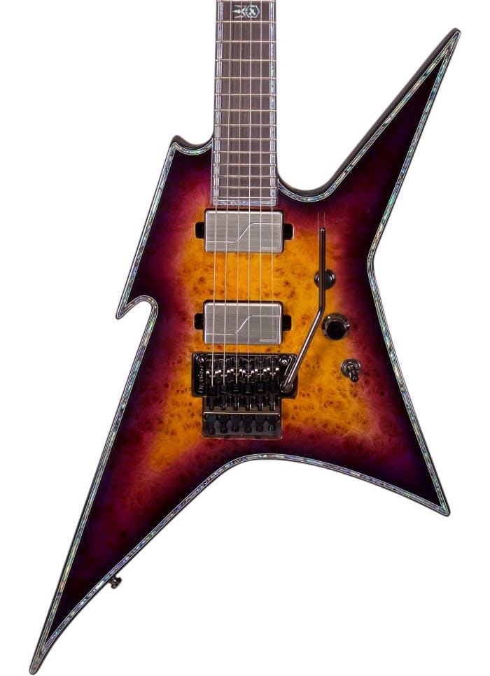 Bc Rich Extreme Series Ironbird Exotic Electric Guitar With Floyd Rose