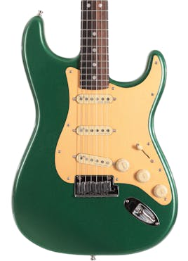 Fender FSR American Ultra Stratocaster Electric Guitar in Mystic Pine Green