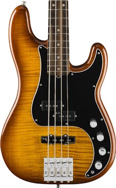 Fender Limited Edition American Ultra Precision Bass in Tigers Eye with Ebony Fingerboard