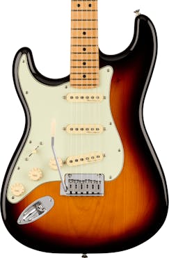Fender Player Plus Stratocaster Left-Handed Electric Guitar in 3-Colour Sunburst