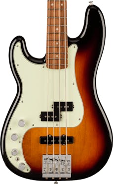 Fender Player Plus Precision Bass Left-Handed in 3-Colour Sunburst