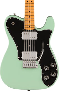 Fender Vintera II '70s Tele Deluxe with Tremolo Electric Guitar in Seafoam Green