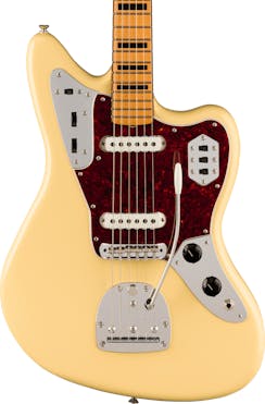 Fender Vintera II '70s Jaguar Electric Guitar in Vintage White