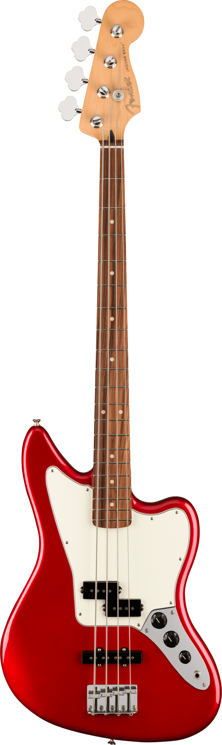 Fender jaguar on sale bass red