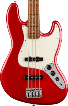 Fender Player Jazz Bass Guitar in Candy Apple Red