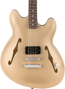 Fender Tom DeLonge Starcaster In Satin Shoreline Gold