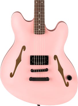 Fender Tom DeLonge Starcaster In Satin Shell Pink
