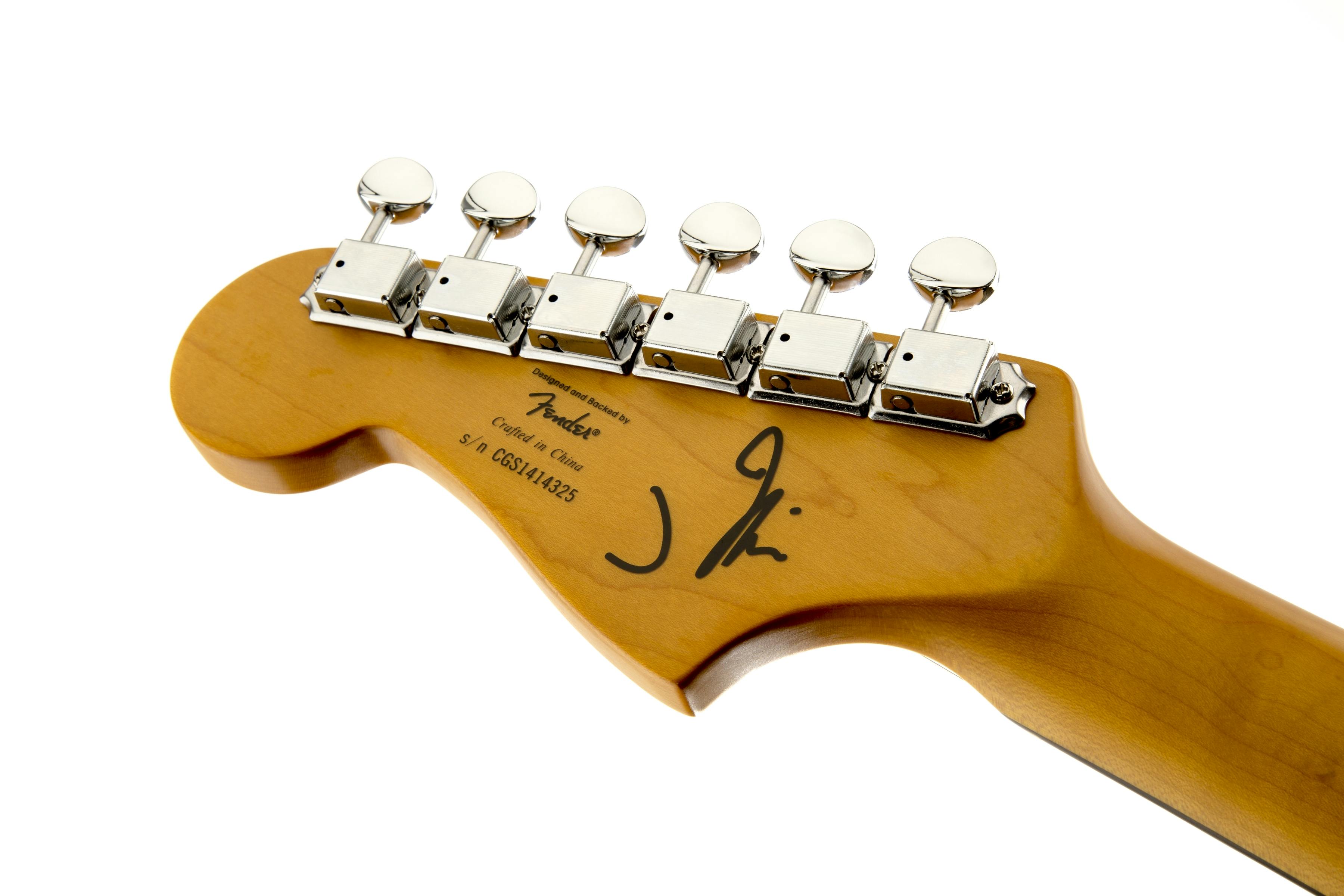 Squier J Mascis Signature Jazzmaster Electric Guitar in Vintage White with  Gold Anodized Pickguard - Andertons Music Co.