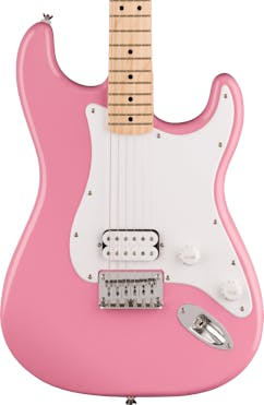 Squier Sonic Stratocaster HT H Electric Guitar in Flash Pink