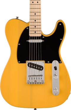 Squier Sonic Telecaster Electric Guitar in Butterscotch Blonde