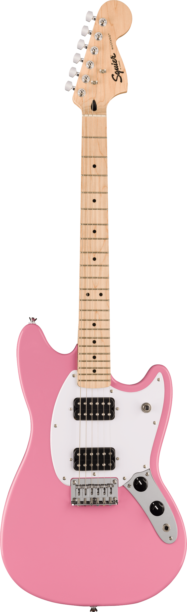 Fender Squier Sonic Mustang HH Electric Guitar Flash Pink - 0373702555