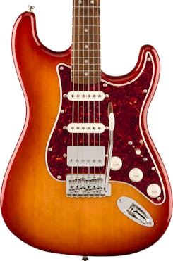 Squier Limited Edition Classic Vibe 60s Stratocaster HSS Electric Guitar in Sienna Sunburst