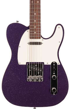 Squier FSR Classic Vibe Baritone Custom Telecaster Electric Guitar in Purple Sparkle