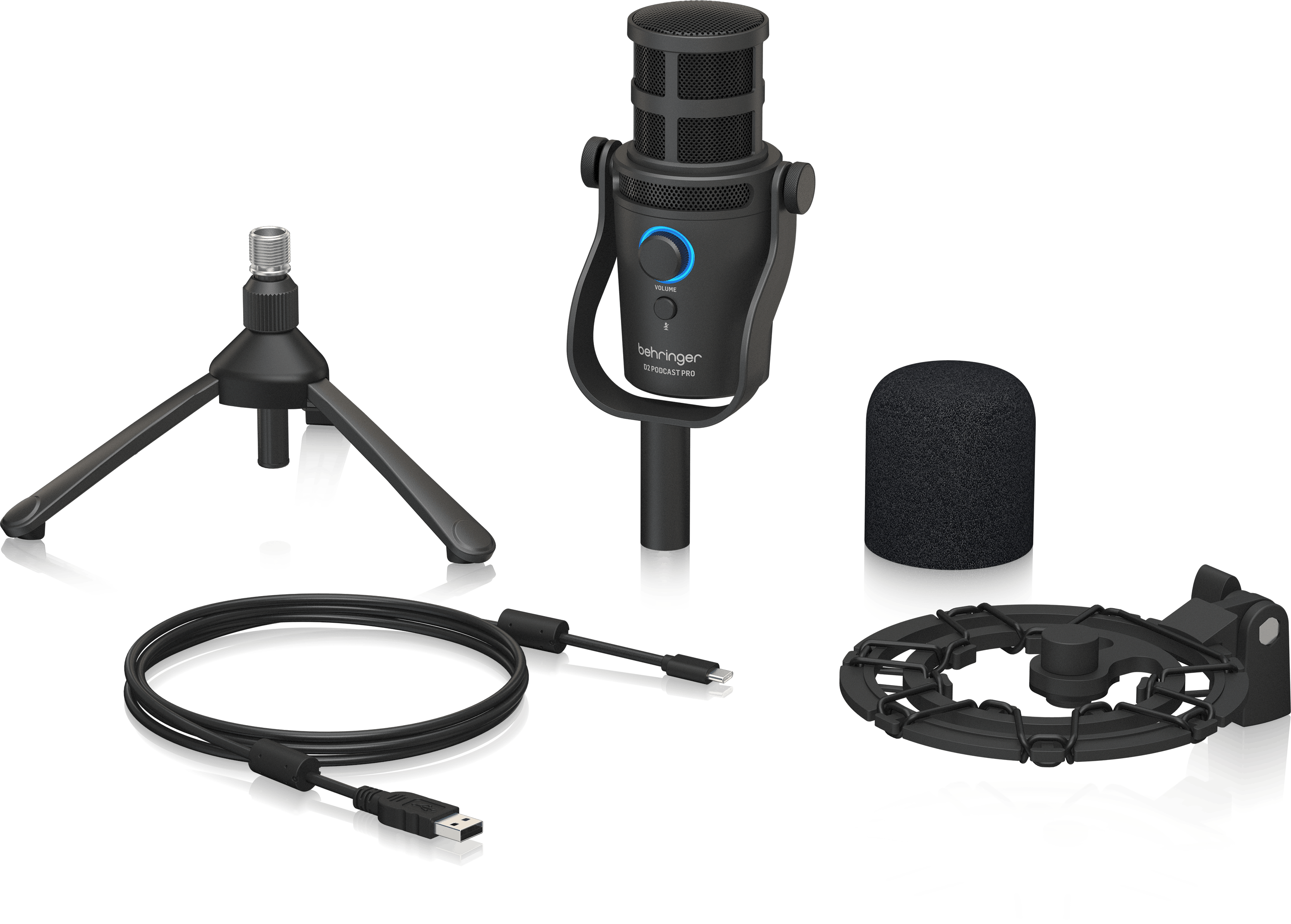 Shure SM7dB Dynamic Cardioid Microphone STUDIO PAK