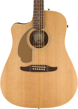 Fender Redondo Player Left-Handed Electro Acoustic Guitar in Natural