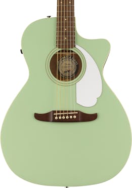 Fender Newporter Player Electro Acoustic Guitar in Surf Green
