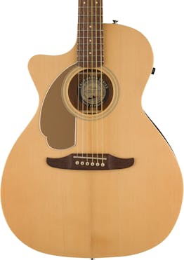 Fender Newporter Player Left-Handed Electro Acoustic Guitar Natural