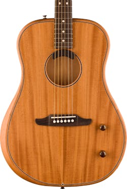 Fender Highway Series Dreadnought Electro-Acoustic Guitar in All-Mahogany