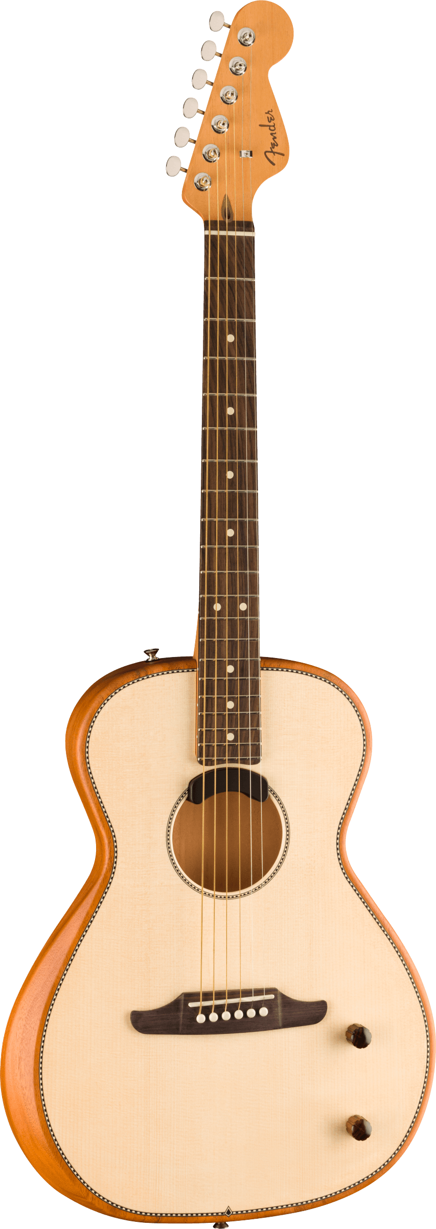 Fender Highway Series Parlour Electro Acoustic Guitar in Natural