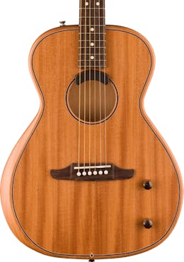 Fender Highway Series Parlour Electro-Acoustic Guitar in All-Mahogany