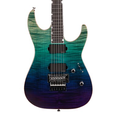 ESP USA M-II FR DLX Electric Guitar in Violet Shadow Fade
