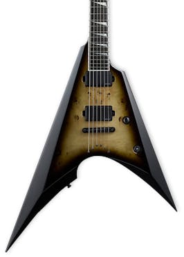 ESP E-II Arrow NT Electric Guitar in Nebula Black Burst