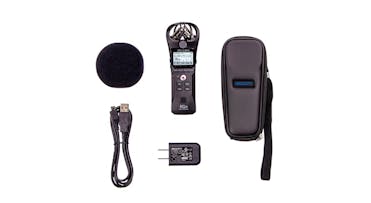 Zoom H1n-VP Value Pack with Padded Bag, Micro USB Cable, PSU & Foam Windshield