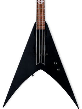 ESP LTD HEX-200 Nergal Signature Electric Guitar in Black Satin