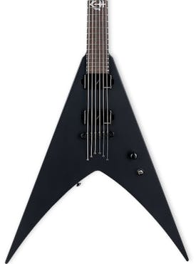 ESP LTD HEX-6 Nergal Signature Electric Guitar in Black Satin