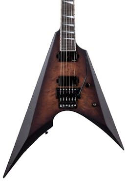 ESP LTD Arrow QM Electric Guitar in Dark Brown Sunburst Electric Guitar