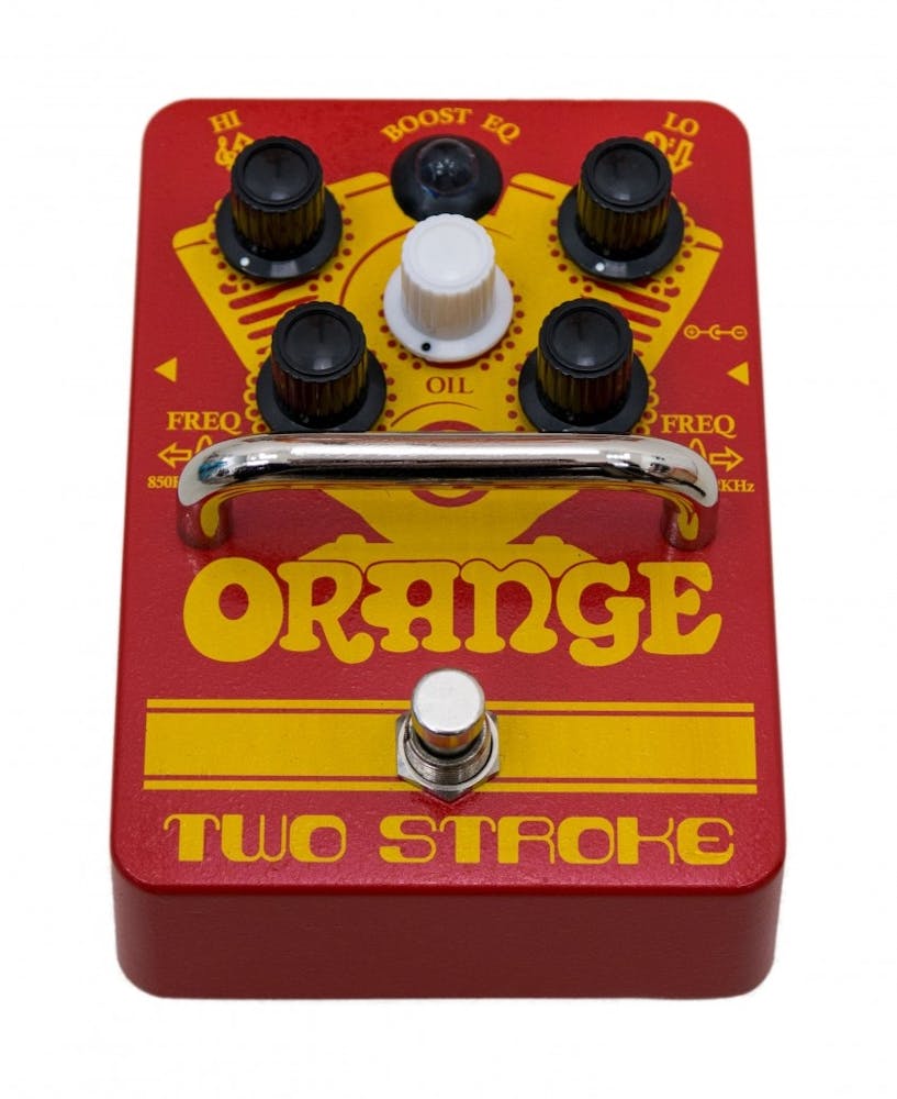 Orange Two Stroke Boost EQ FX Pedal