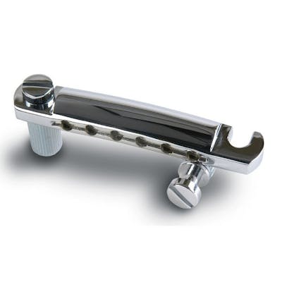 Gibson Chrome Stop Bar With Studs & Inserts