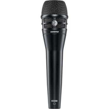 Shure KSM8 Dualdyne Dual-diaphragm Handheld Vocal Mic in Black