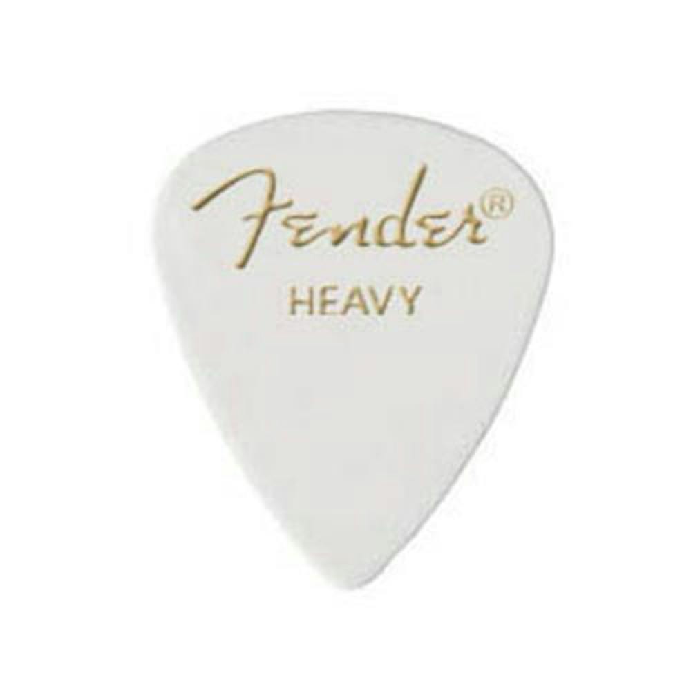 Fender Heavy Picks White Pack of 12