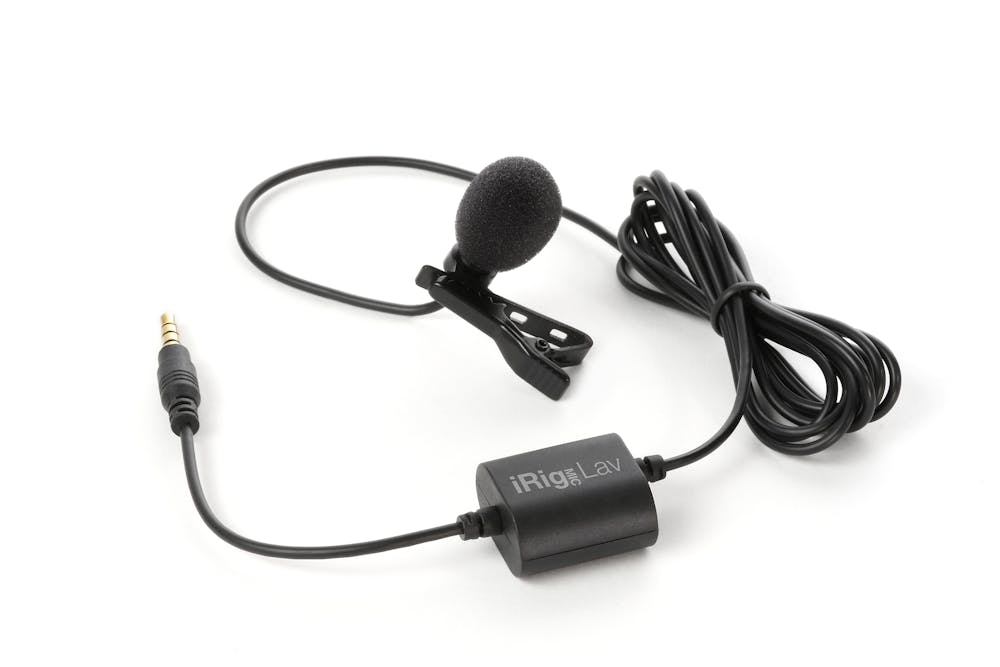 iRig Lav - Clip-On Lavalier/Lapel Microphone for iOS & Android