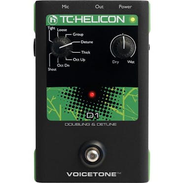 TC Helicon Voiceton D1 Doubling & Detune Vocal Pedal