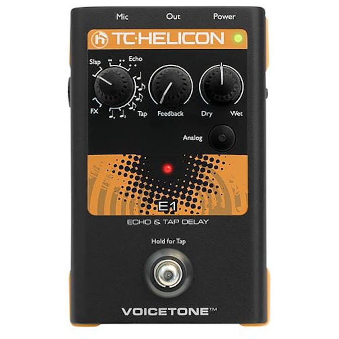 TC Helicon VoiceTone E1 Vocal Effects Pedal - Andertons Music Co.