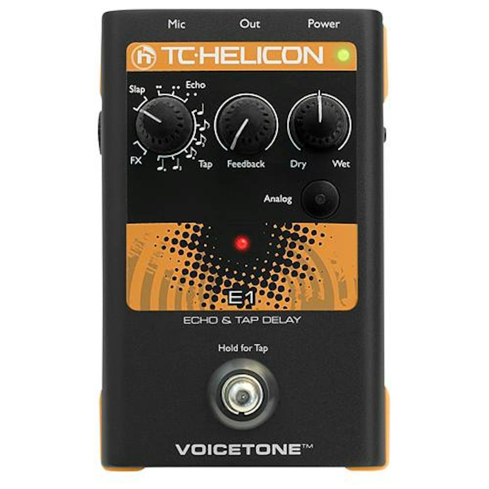 Single-Button Stompbox for Compelling Vocal Echo Effects