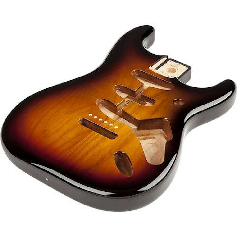 Fender Stratocaster Body with Vintage Bridge in 3-Tone Sunburst