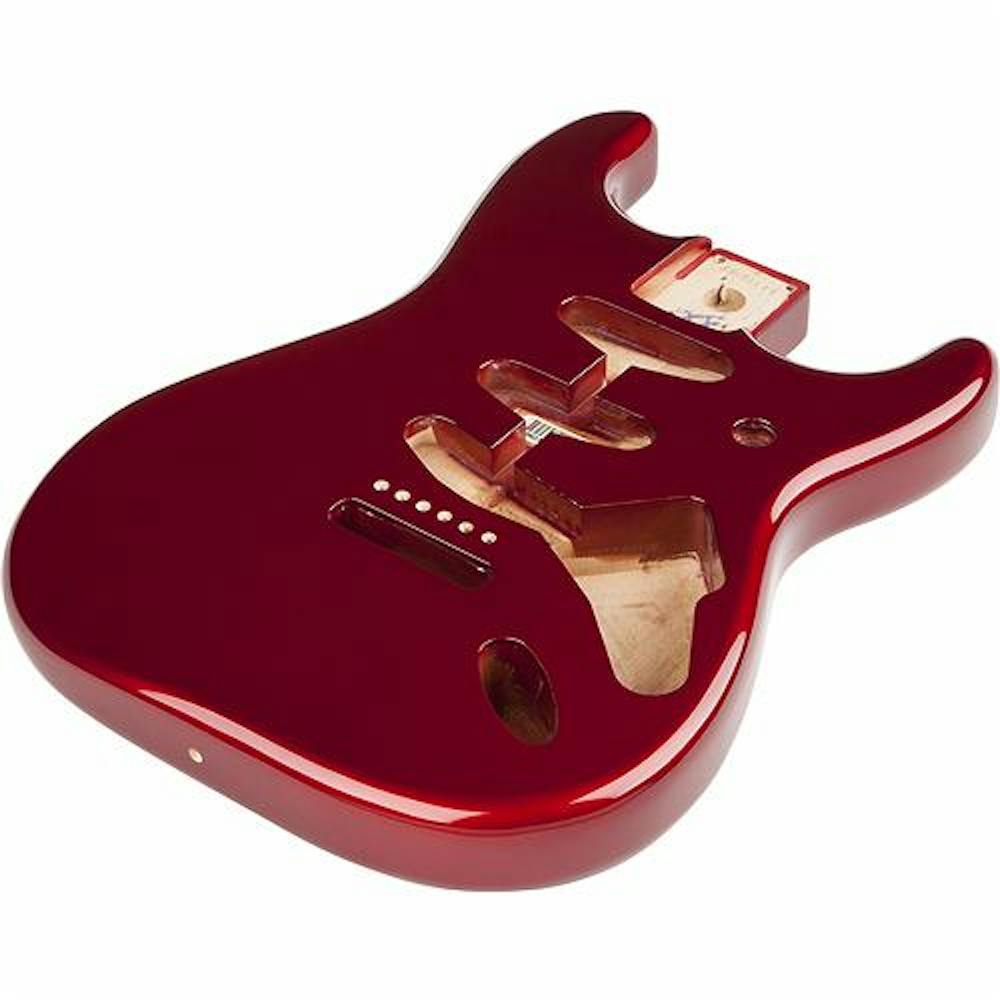 Fender Stratocaster Body with Vintage Bridge in Candy Apple Red