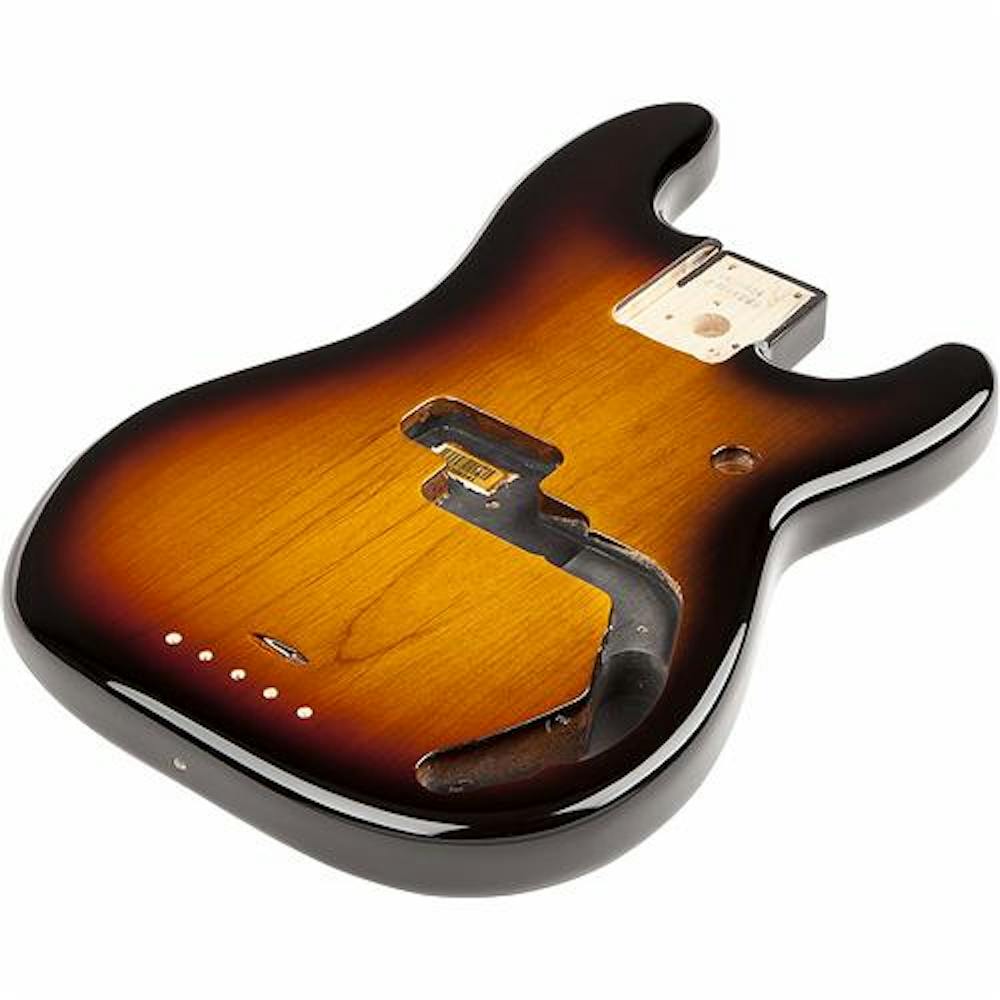 Fender P-Bass Body in Brown Sunburst