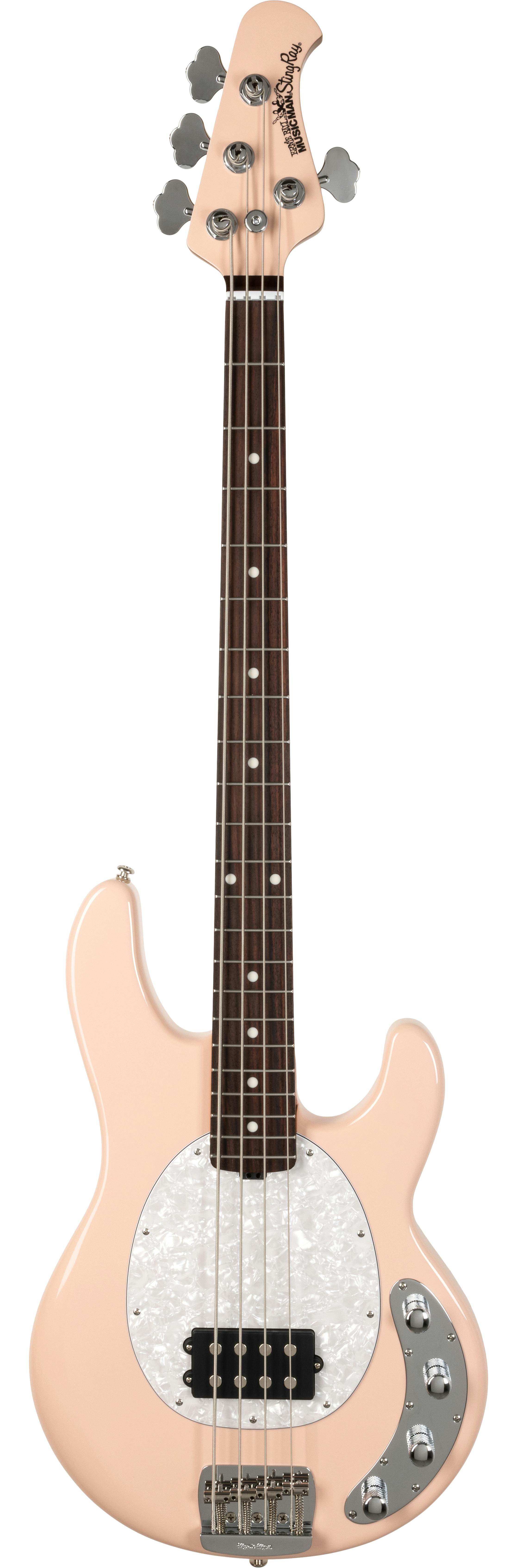 Music Man StingRay Special Bass Guitar in Pueblo Pink - Andertons Music Co.
