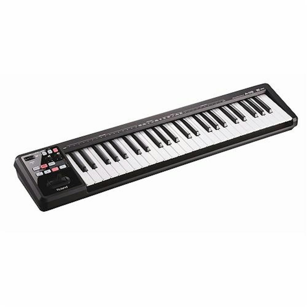 Roland A49 Compact USB MIDI Keyboard Controller Andertons Music Co.