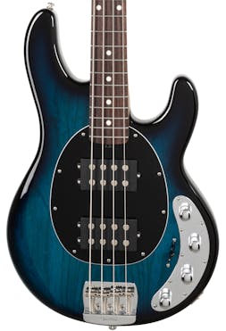 Music Man StingRay Special HH Bass in Pacific Blue Burst