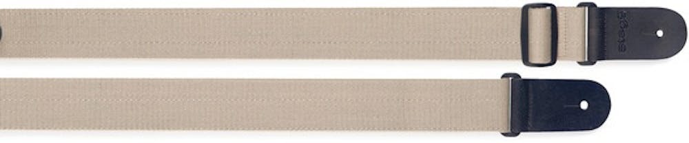 Stagg Woven Cotton Guitar Strap - Ivory