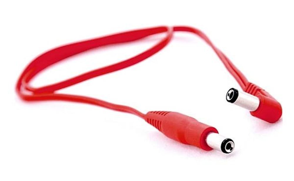 T-Rex AC Cable Red (2.1 - 2.5) 50 cm