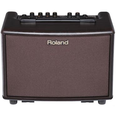 Roland AC33 Battery Powered Acoustic Guitar Amp | Rosewood Finish