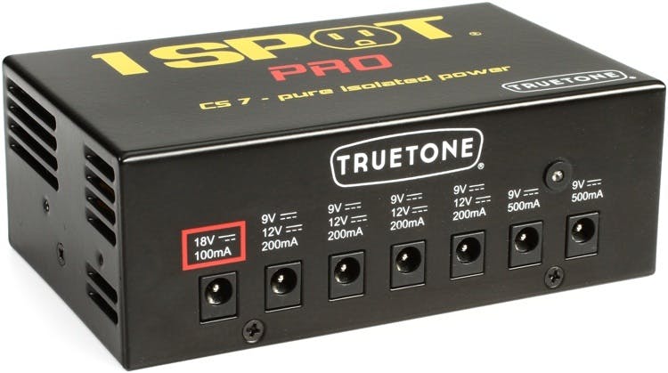 Truetone 1 SPOT Pro CS7 Power Brick w/ 7 Fully Isolated Outputs 