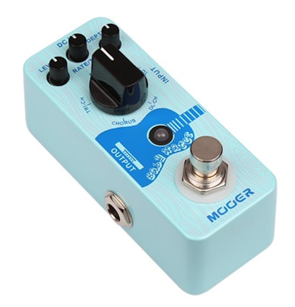 Mooer Baby Water Acoustic Chorus and Delay Pedal