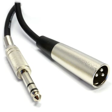 Andertons Pro Sound 6.3mm Stereo Jack to Male XLR - Balanced 6m